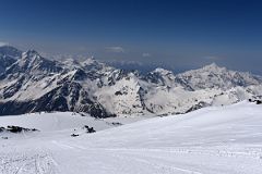 05C Mounts Donguz-Orun, Nakra-tau, Cheget, Tsalgmili, Shdavleri, Azau On Climb To Pastukhov Rocks On The Mount Elbrus Climb